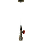 The Watervine Pendant — Single Water Pipe Light