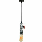 The Watervine Pendant — Single Water Pipe Light