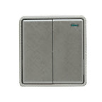 The Sterling Row — Brushed Chrome Switches & Sockets