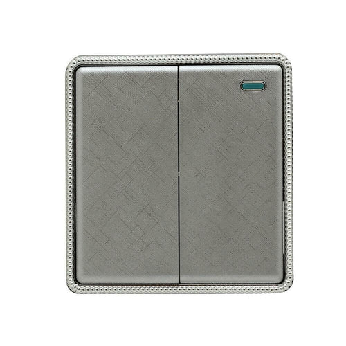 The Sterling Row — Brushed Chrome Switches & Sockets