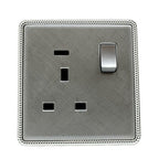 The Sterling Row — Brushed Chrome Switches & Sockets