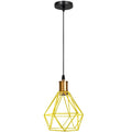 The Prism Pendant — Faceted Cage, Multiple Finishes