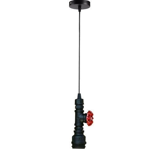 The Watervine Pendant — Single Water Pipe Light