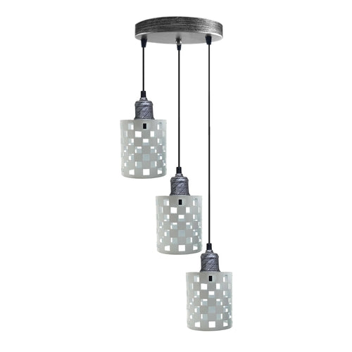 The Ferrovia Pendant — 3-Way Cage Cluster