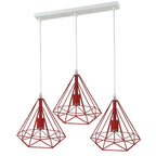 The Kingswood Bar — 3-Head Diamond Cage Pendant