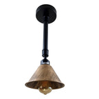 The Torrington Pendant — Brushed Copper Cone Ceiling Light