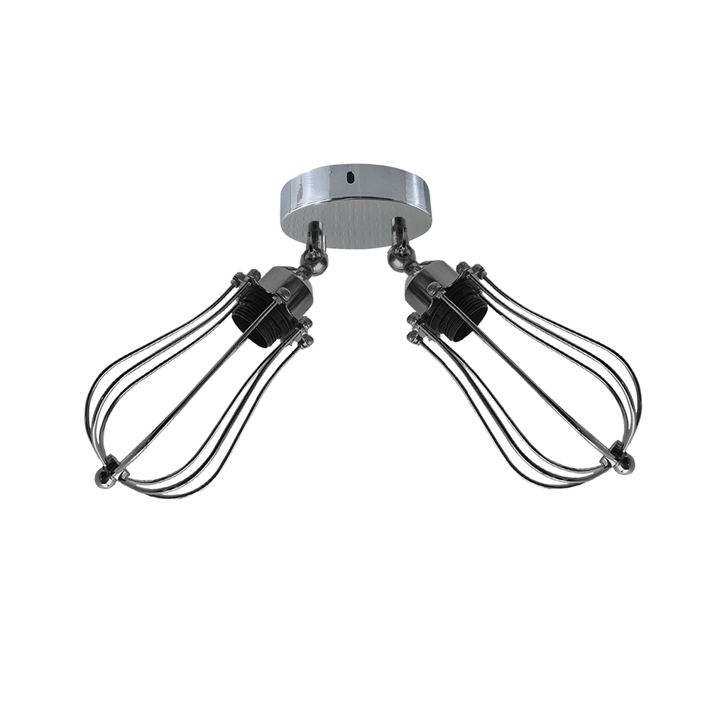 The Chromata Pendant — Twin Arm Cage Fitting