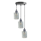 The Ferrovia Pendant — 3-Way Cage Cluster