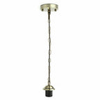 The Kestrel Pendant Fitting — E27 Chain Lamp Holder