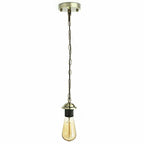 The Kestrel Pendant Fitting — E27 Chain Lamp Holder