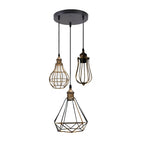 The Trellica Pendant — Triple Cage Cluster