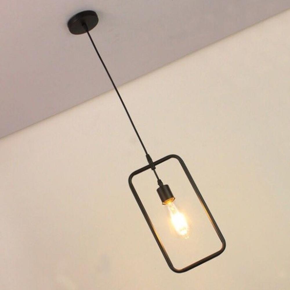 The Bexley Pendant — Vintage Wire Frame Light