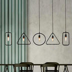 The Bexley Pendant — Vintage Wire Frame Light