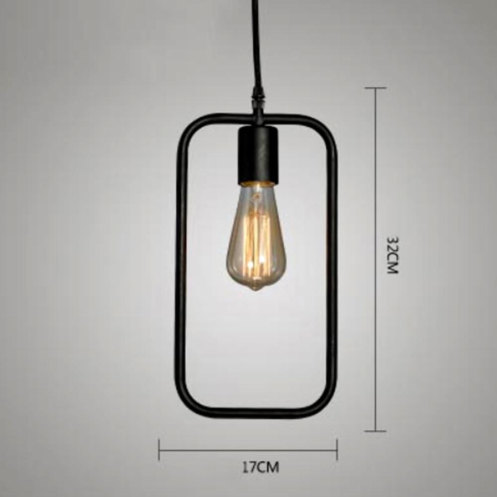 The Bexley Pendant — Vintage Wire Frame Light