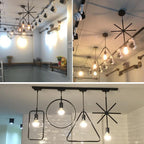 The Bexley Pendant — Vintage Wire Frame Light