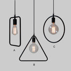 The Bexley Pendant — Vintage Wire Frame Light
