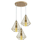 The Celeste Pendant — 3-Light Cluster, Gold