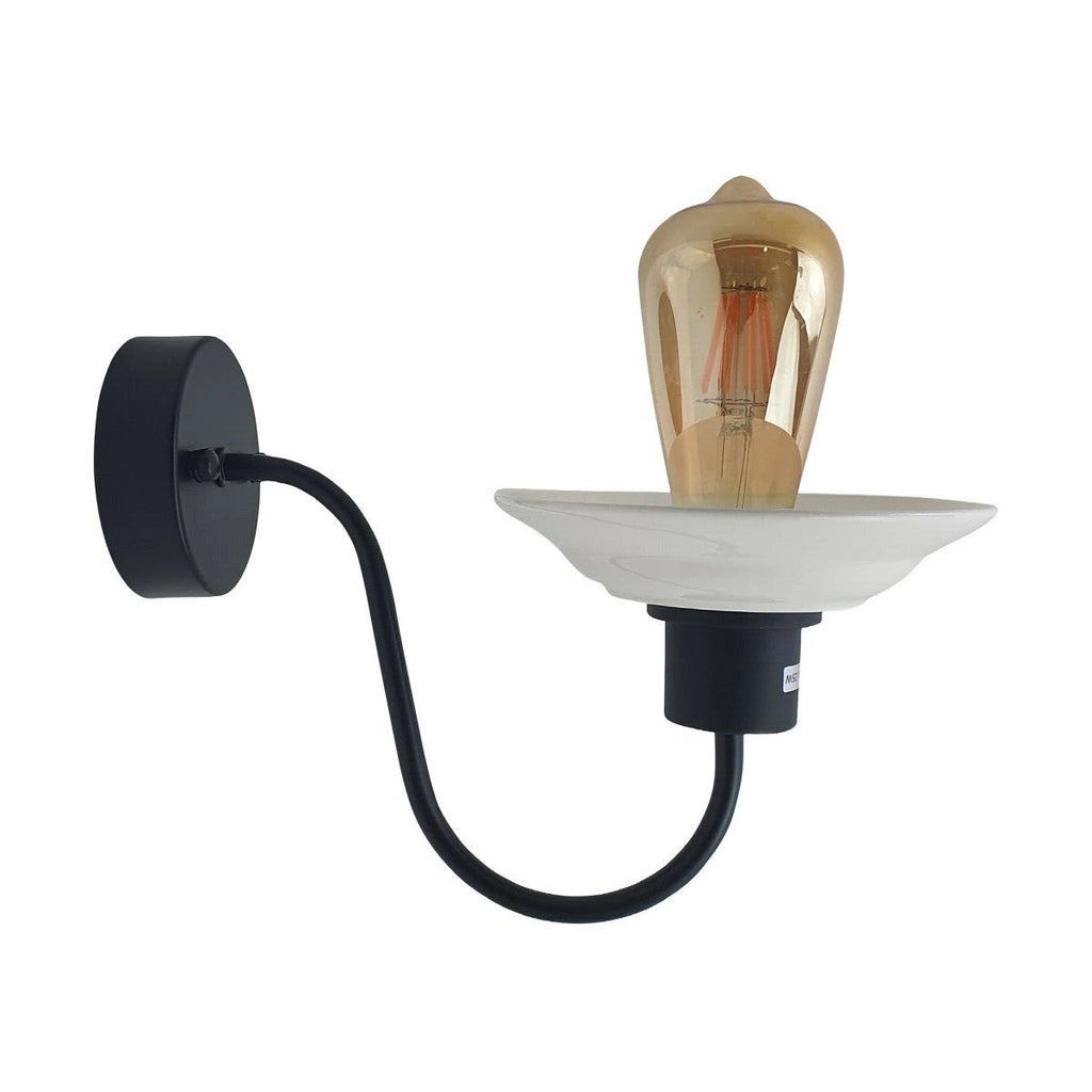 The Hartsdale Curve — Black Gooseneck Barn Wall Light