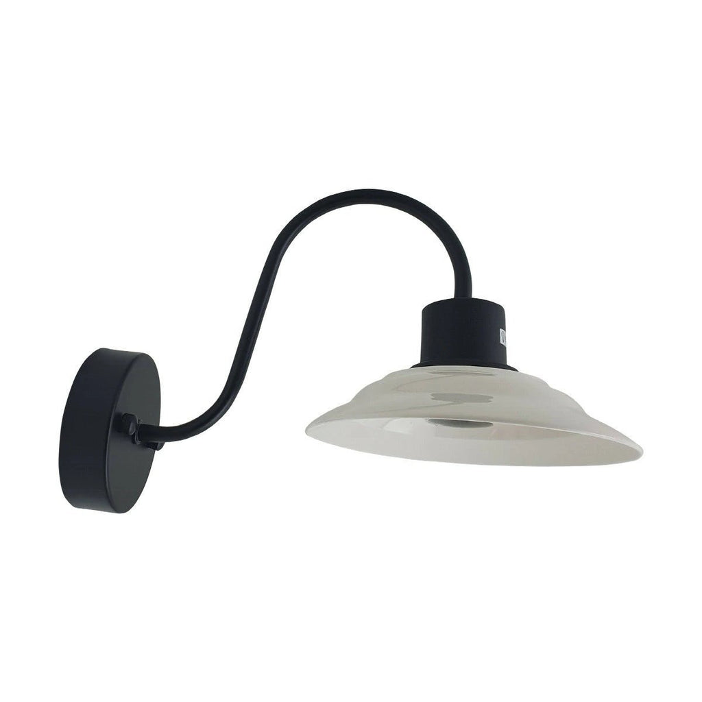 The Hartsdale Curve — Black Gooseneck Barn Wall Light