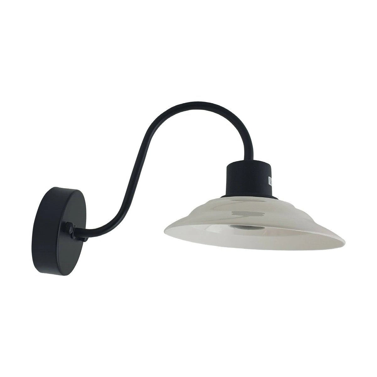 The Hartsdale Curve — Black Gooseneck Barn Wall Light
