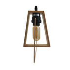 The Timberline Pendant — Wood Frame Single