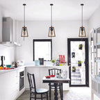 The Timberline Pendant — Wood Frame Single