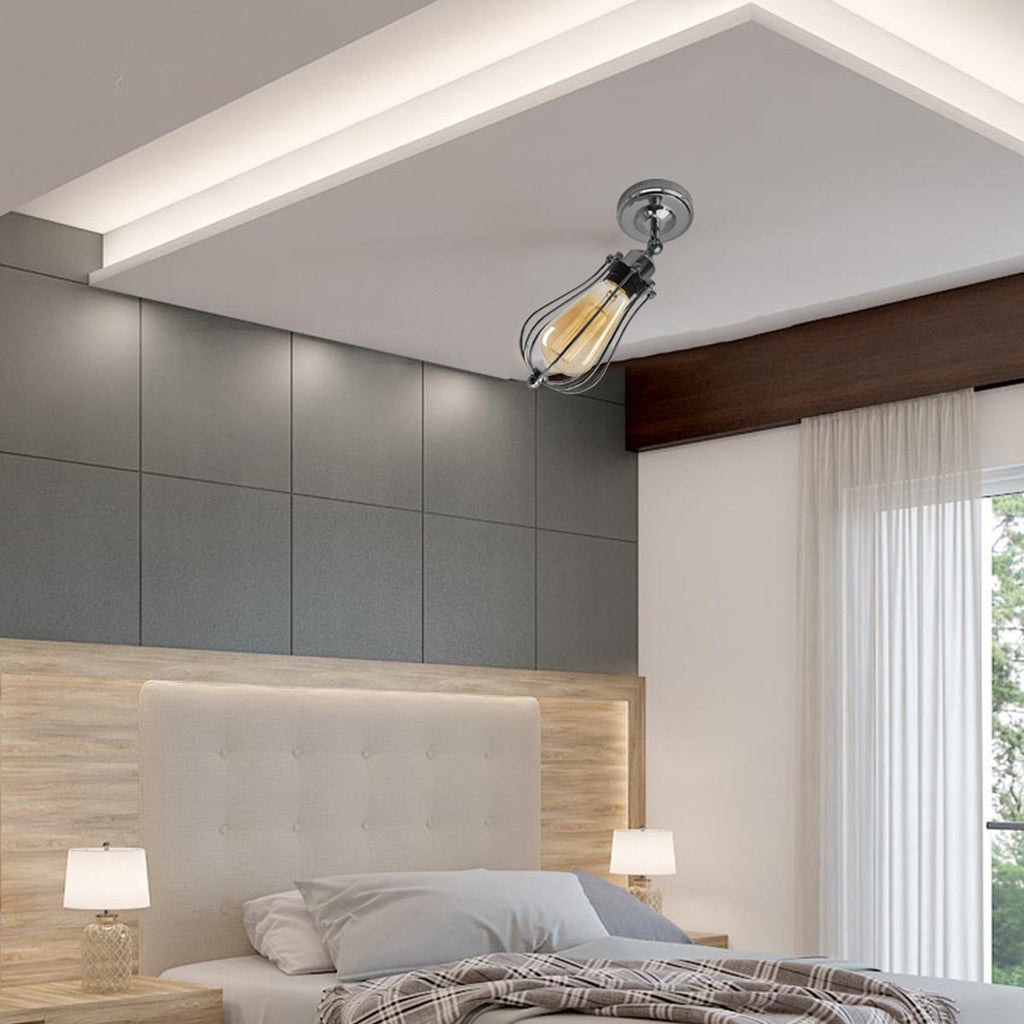 The Flexchrome Pendant — Cage Ceiling Fixture