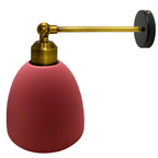 The Blushmore Wall Light — Brass Arm Sconce