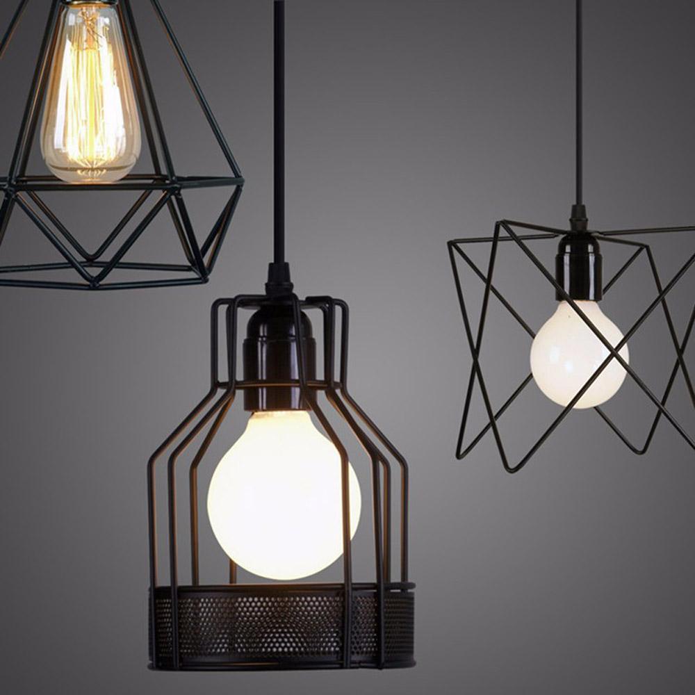 The Winford Pendant — Angular Cage Industrial Light