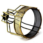 The Vellabrass Pendant — Single Cage Light