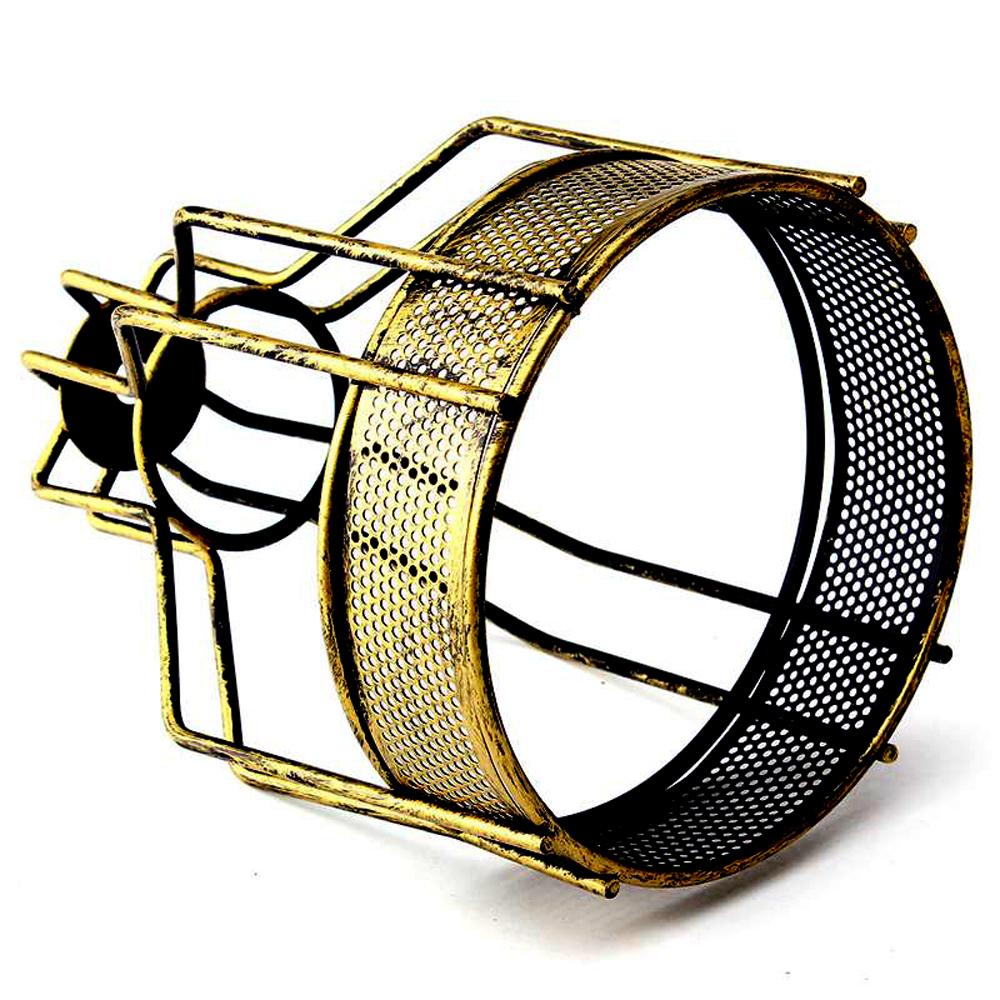 The Vellabrass Pendant — Single Cage Light