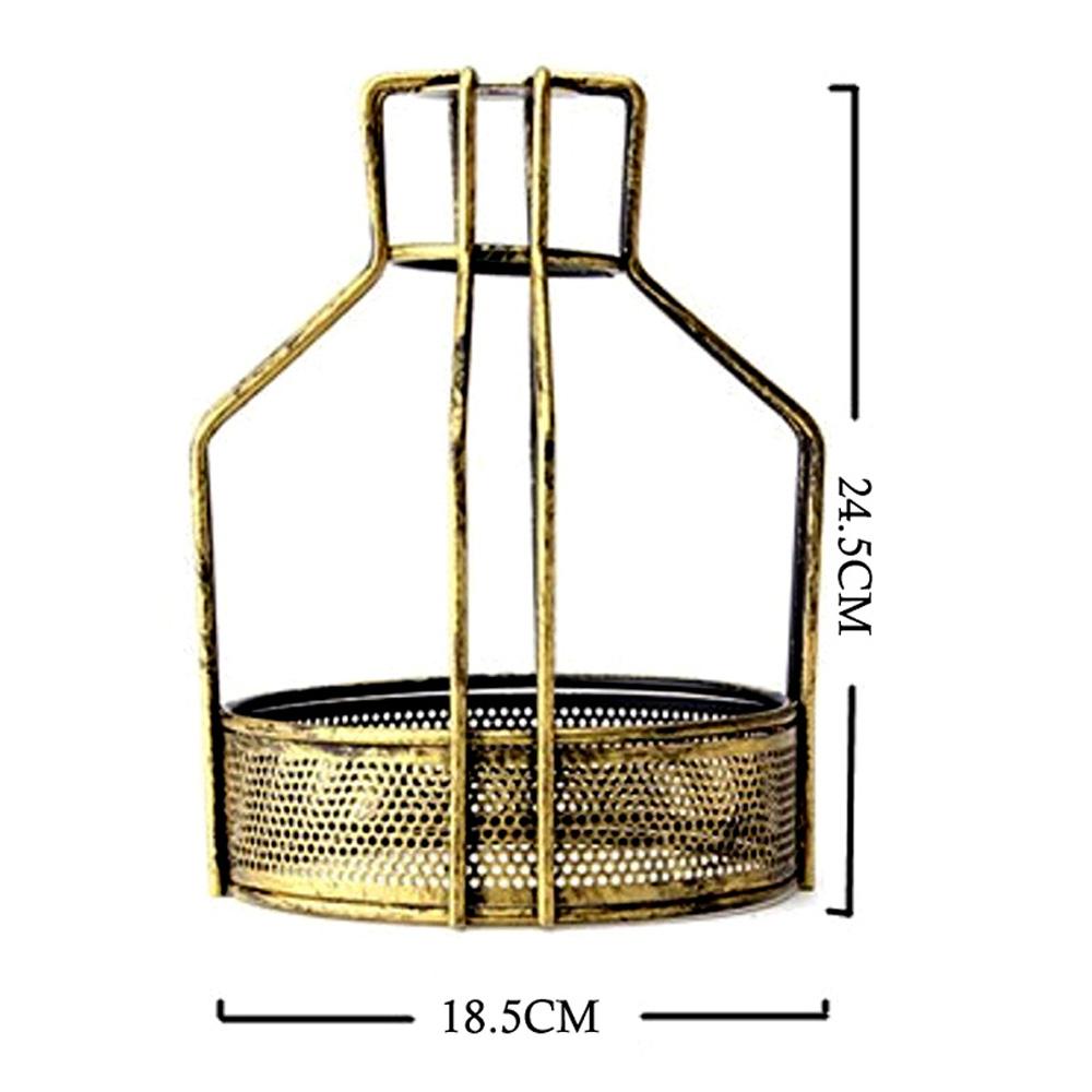 The Vellabrass Pendant — Single Cage Light