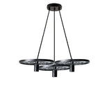 The Sprocket Pendant — 3-Wheel Cluster Chandelier
