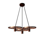 The Sprocket Pendant — 3-Wheel Cluster Chandelier