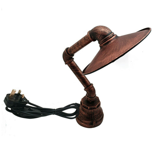 The Redgrave Lamp — Articulated Pipe Desk Lamp