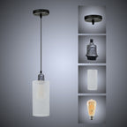 The Foundry Pendant — Industrial Mesh Cage Light