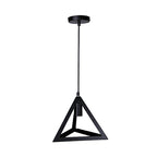 The Apex Shade — Triangular Cage, Matte Black