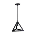 The Apex Shade — Triangular Cage, Matte Black