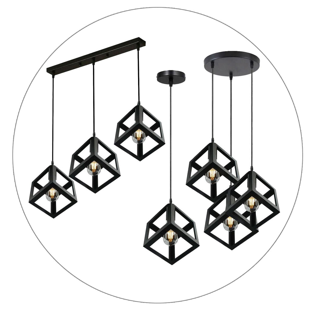 The Prismara Pendant — 3-Cluster Geometric Cube