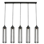 The Calshot Bar — 5-Light Cage Pendant