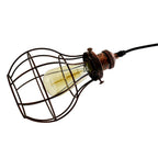 The Marchwood Pendant — 3-Way Teardrop Cage Chandelier