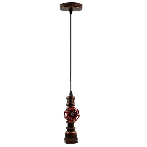 The Watervine Pendant — Single Water Pipe Light