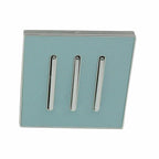 Aurelia – Brushed Chrome 3-Gang Wall Switch
