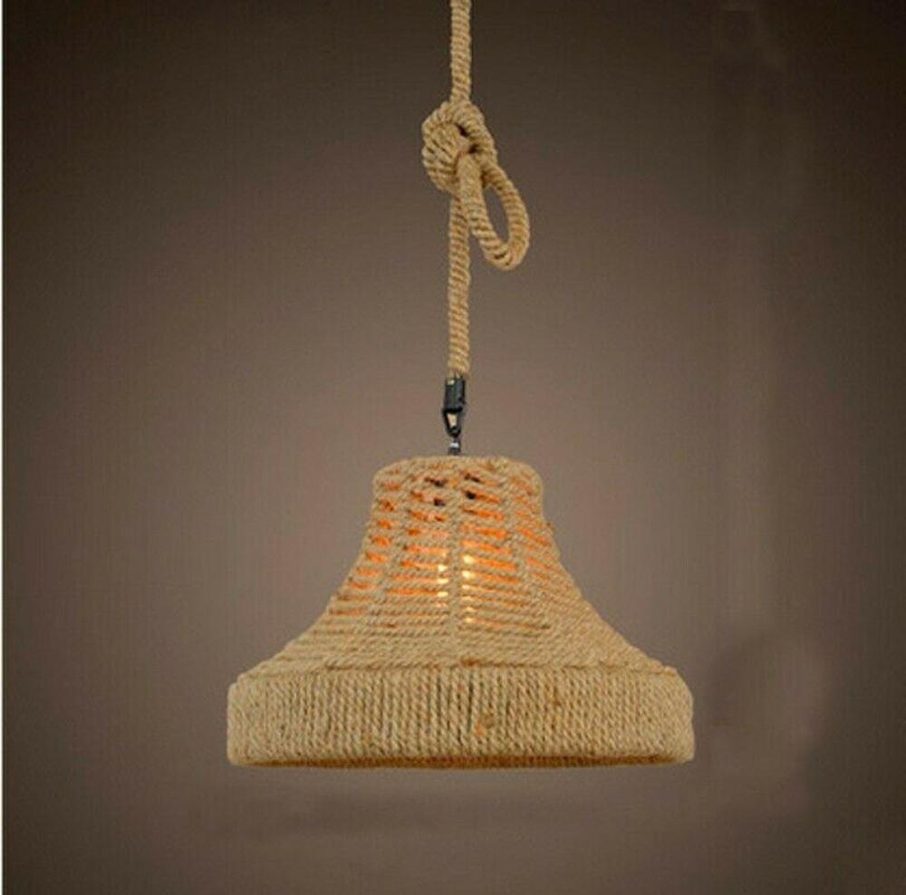 The Thatcham Pendant — Hemp Rope Ceiling Light