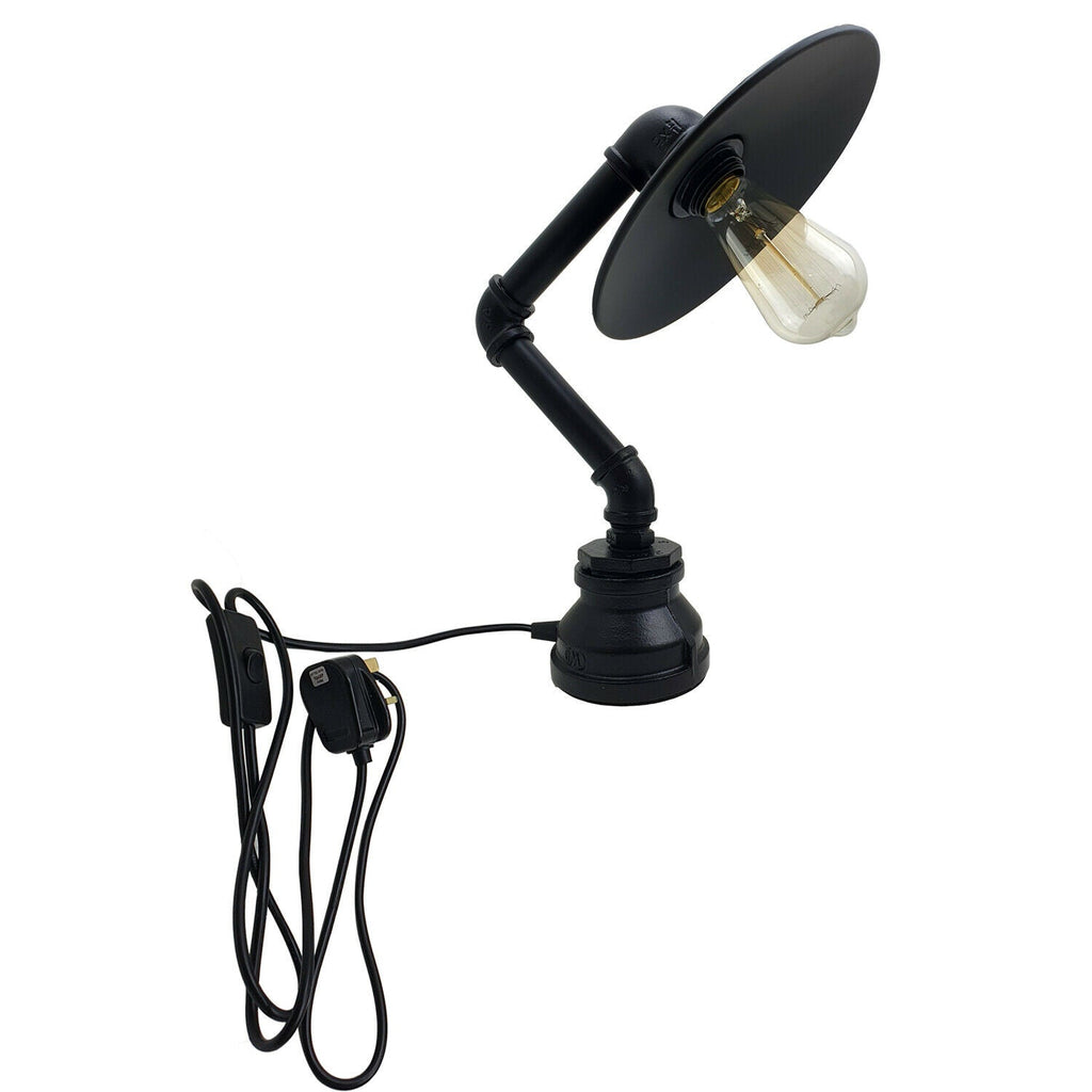 The Redgrave Lamp — Articulated Pipe Desk Lamp