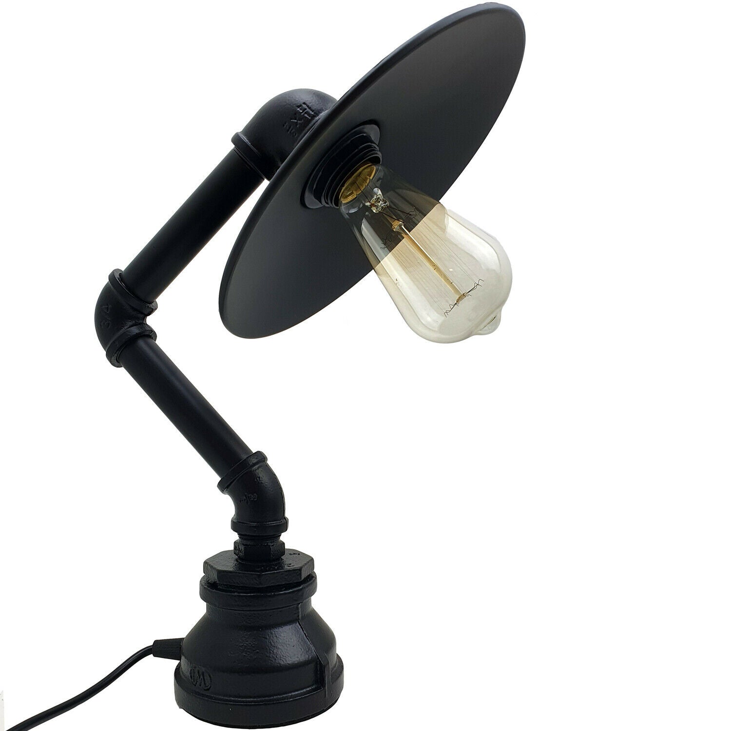 The Redgrave Lamp — Articulated Pipe Desk Lamp