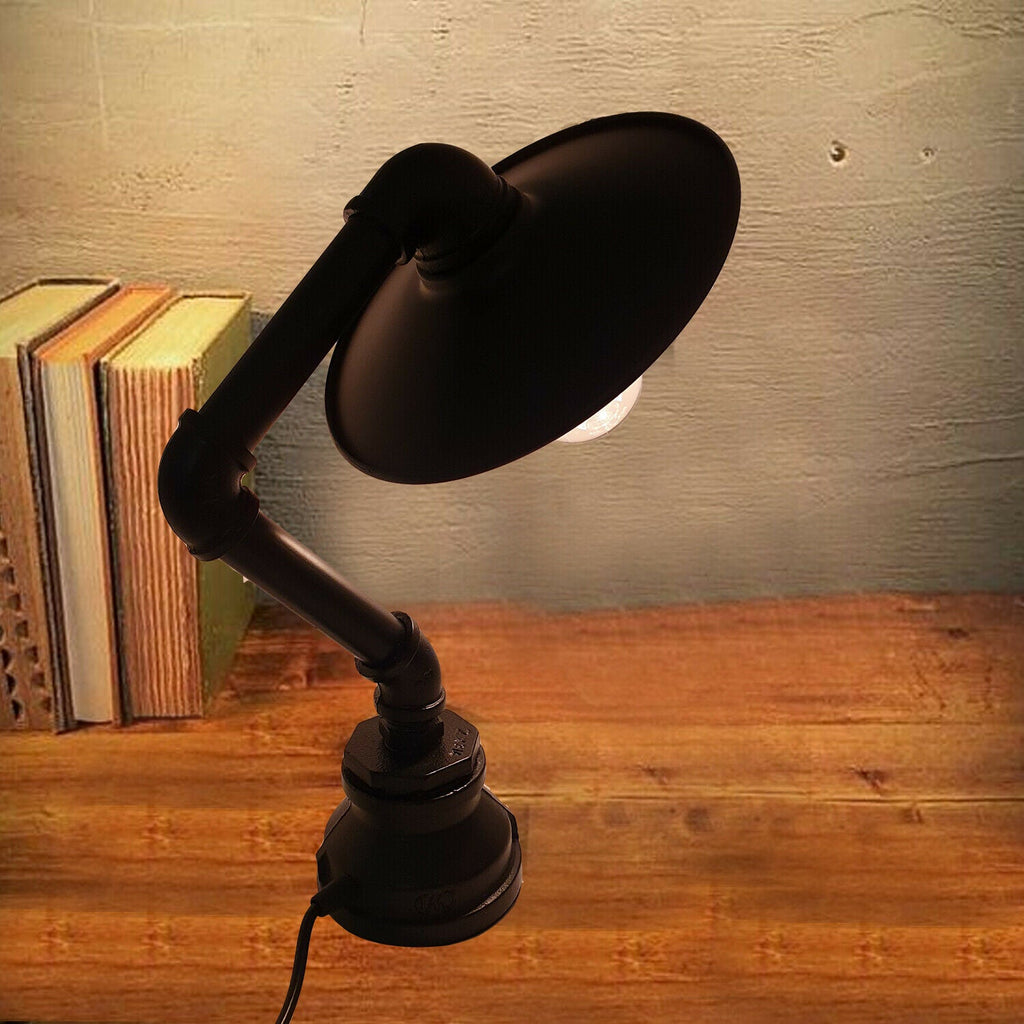 The Redgrave Lamp — Articulated Pipe Desk Lamp