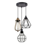 The Trellica Pendant — Triple Cage Cluster