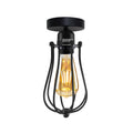 Spitalfields — Black Balloon Cage E27 Ceiling Pendant
