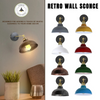 Aldgate — Adjustable Industrial Dome Wall Sconce — fitting detail